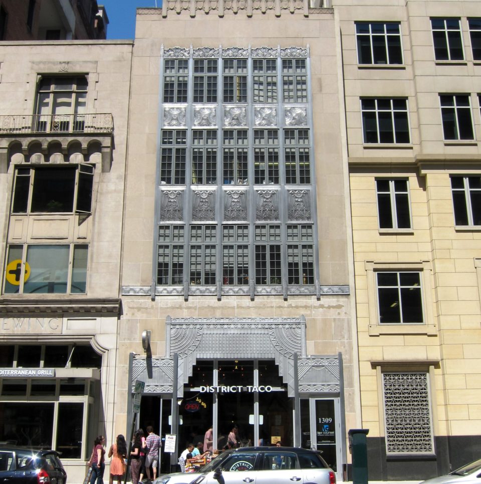 District Taco in Brownley Confectionery Building, Washington, D.C.