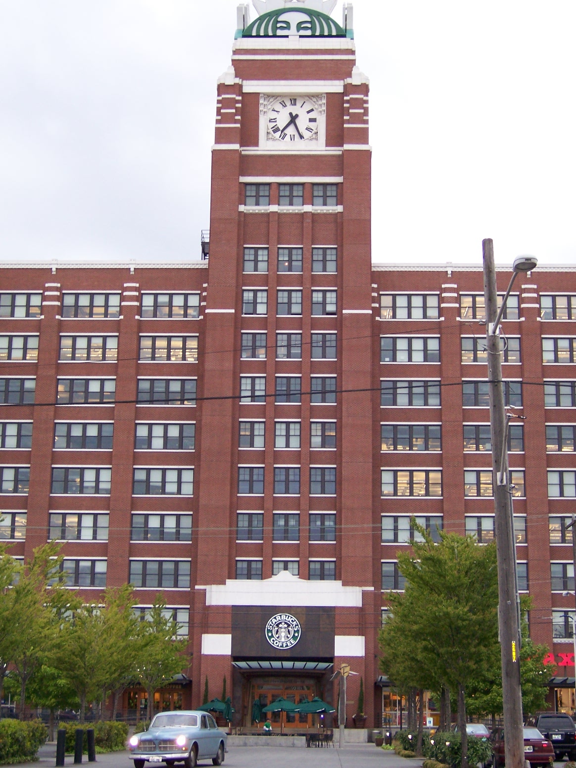 Starbucks Center in Seattle Was Once a Sears Building Adapt + Reuse
